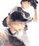  baseball baseball_cap baseball_glove baseball_mitt baseball_uniform chika_(12chika) hat highres mihashi_ren ookiku_furikabutte sportswear 