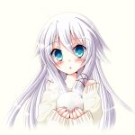  anceril_sacred blue_eyes blush copyright_request highres long_hair looking_at_viewer meiya_neon original solo very_long_hair 