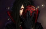  black_hair gloves mask naruto red_eyes uchiha_madara 