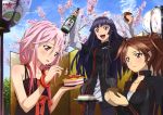  food guilty_crown scan shinkawa_ryu shinomiya_ayase tsugumi yuzuriha_inori 