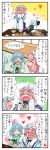  comic highres konpaku_youmu saigyouji_yuyuko tatara_kogasa touhou translated translation_request yuzuna99 