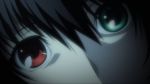  animated animated_gif another black_hair blinking green_eyes heterochromia misaki_mei mismatched_eyes no_eyepatch red_eyes solo 
