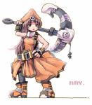  anchor boots citolo guilty_gear hat may may_(guilty_gear) skull solo 