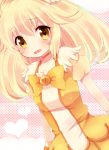  bad_id blonde_hair cure_peace kise_yayoi kzom long_hair magical_girl precure smile_precure! solo yellow_eyes 