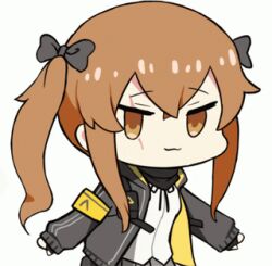 1girl animated_gif girls_frontline long_hair ump9_(girls_frontline)