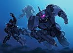  gundam_zz mecha mobile_suit neo_zeon no_humans underwater unkotarou zaku zaku_ii zaku_marina zaku_mariner 