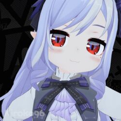 1girl animated_gif kiroko96 long_hair vivian_banshee zenless_zone_zero