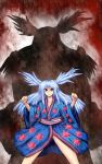  blue_hair japanese_clothes sashiromiya_sasha tagme touhou yukata 