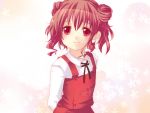  hiro red_eyes red_hair redhead school_uniform smile tsubaki_ki 