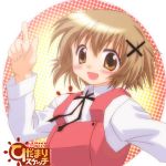  brown_hair hidamari_sketch school_uniform smile tamaki_(diarie_inaiinaibaa) yuno 