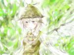  green hat mystia_lorelei semosu short_hair smile solo touhou wings 