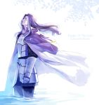  armor berserker_(fate/zero) cape character_name fate/zero fate_(series) long_hair male no_headwear no_helmet purple_hair solo spoilers srb7606 