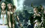  armor caius_ballad final_fantasy final_fantasy_xiii lightning noel_kreiss paddra_nsu-yeul pink_hair serah_farron weapon 