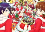  amagi_yukiko artist_request blue_hair cake christmas_tree crossed_legs doujima_nanako doujima_ryoutarou dual_persona food gift hanamura_yousuke kujikawa_rise kuma_(persona_4) legs_crossed looking_at_viewer mero_pdm multiple_girls narukami_yuu open_mouth persona persona_4 profile santa_costume satonaka_chie shirogane_naoto short_hair sitting smile snowman snwoman tatsumi_kanji wink 