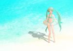  beach bikini hatsune_miku nanahoshi swimsuit twintails vocaloid 