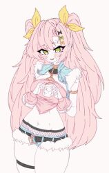 1girl alternate_costume animated_gif long_hair nicole_demara nicole_demara_(cunning_cutie) official_alternate_costume pink_hair purse zenless_zone_zero