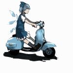  cirno scooter tagme touhou wings 