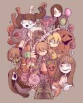  balloon door everyone extra_arms eyeball ghost kasei-san kyukkyu-kun madotsuki monoe monoko piano_keys poniko sekomumasada_sensei shitaisan toriningen uboa yume_nikki 