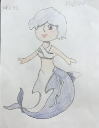  finizen gijinka highres mermaid monster_girl non-web_source original pokemon pokemon_sv 
