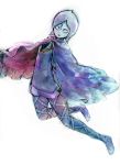  blue_hair cape fi mitsukan_(wjwjbbbb) nintendo pantyhose rough skyward_sword the_legend_of_zelda 