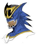  adapted_costume brown_eyes facial_hair mahito_(tranjistor) male mask portrait power_armor power_suit solo stubble superhero tiger_&amp;_bunny tranjistor wild_tiger 
