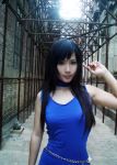  chinese cosplay final_fantasy meiwai(cosplayer) photo real tifa_lockhart_cosplay 