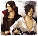  lily_(artist) lowres male naruto uchiha_itachi uchiha_sasuke 