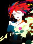  green_eyes highres inazuma_eleven inazuma_eleven_(series) kiyama_hiroto red_hair redhead simple_background solo uichi 