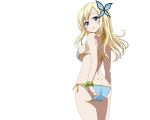  bikini blonde_hair boku_wa_tomodachi_ga_sukunai kashiwazaki_sena swimsuit transparent vector 