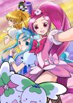  bad_id blonde_hair blue_eyes blue_hair chypre_(heartcatch_precure!) clenched_hand coffret_(heartcatch_precure!) cure_blossom cure_marine cure_moonlight cure_sunshine dark_precure earrings green_hair grin hanasaki_tsubomi heartcatch_precure! jewelry kurumi_erika long_hair looking_at_viewer magical_girl multiple_girls myoudouin_itsuki ooshima_tomo open_mouth oshima_tomo pink_eyes pink_hair ponytail potpourri_(heartcatch_precure!) precure purple_hair short_hair smile tsukikage_yuri wrist_cuffs yellow_eyes 