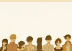  4girls black_hair blonde_hair closed_eyes detective_conan dolldagga eyes_closed hakuba_saguru hattori_heiji koizumi_akako kudou_shin&#039;ichi kudou_shin'ichi kuroba_kaitou long_hair magic_kaito meitantei_conan mouri_ran multiple_boys multiple_girls nakamori_aoko ponytail short_hair tooyama_kazuha wink 