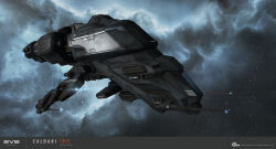  3d absurdres caldari_state_(eve_online) clouds combat_ship_(eve_online) commentary company_logo company_name copyright_logo copyright_name corvette_(eve_online) dated electronic_warfare_ship_(eve_online) english_text eve_online glowing grey_background grey_theme highres ibis_(eve_online) kaalakiota_corporation_(eve_online) logo maya_(medium) military_vehicle nebula official_art outdoors radio_antenna realistic science_fiction sky space spacecraft star_(sky) starry_sky vehicle_focus vehicle_name ymir_jonsson 