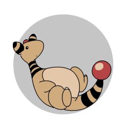  ampharos animal_focus black_eyes closed_mouth forehead_jewel full_body highres no_humans nose_poke000 pokemon pokemon_(creature) pokemon_focus simple_background solo tail 
