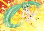  boots crazypen fruit hatsune_miku lemon shorts stars vocaloid yellow_(vocaloid) 