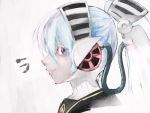  aqua_hair blue_hair citolo headphones labrys persona persona_4:_the_ultimate_in_mayonaka_arena red_eyes 