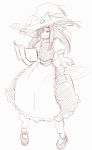  book closed_eyes cosplay eyes_closed hair_over_one_eye hat ikezawa_hanako katawa_shoujo kekekeke kirisame_marisa kirisame_marisa_(cosplay) open_mouth sketch solo touhou witch witch_hat 