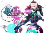  cosmic_break dagger headgear pink_hair red_eyes weapon winberrl 