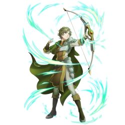  1boy armor armored_boots armored_gloves artist_request aura blonde_hair boots bow_(weapon) brown_boots brown_gloves brown_tunic cape check_clothing closed_mouth clothing_request collared_tunic elbow_gloves fingerless_gloves firing forehead full_body game_cg gloves green_cape green_eyes hands_up high_collar holding holding_bow_(weapon) holding_weapon kawasumi_itsuki knee_boots legendary_bow_(small_bow)_(tate_no_yuusha_no_nariagari) legendary_bow_(tate_no_yuusha_no_nariagari) light_smile long_sleeves looking_ahead male_focus messy_hair muneate official_art pants parted_bangs pauldrons shirt shoulder_armor sidelocks simple_background single_pauldron sleeveless_tunic solo standing tate_no_yuusha_no_nariagari tate_no_yuusha_no_nariagari_rerise transparent_background tunic turtleneck_tunic v-shaped_eyebrows weapon white_pants white_shirt 