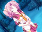  77 game_cg kazamai_sakura pink_hair seifuku short_hair whirlpool 