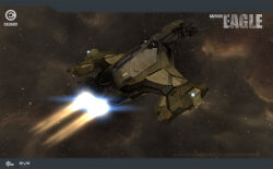  3d advanced_ship_(eve_online) assault_ship_(eve_online) brown_background brown_theme caldari_state_(eve_online) clouds combat_ship_(eve_online) commentary company_logo company_name copyright_logo copyright_name cruiser_(eve_online) dated emblem english_commentary english_text eve_online fire flying glowing highres ishukone_corporation_(eve_online) logo maya_(medium) military_vehicle moa_(eve_online) no_humans official_art outdoors photoshop_(medium) radio_antenna realistic science_fiction space spacecraft star_(sky) starry_sky_background tech_2_ship_(eve_online) vehicle_focus ymir_jonsson 