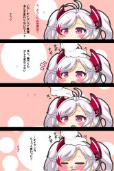 1boy 1girl azur_lane commander_(azur_lane) headpat kurukurumagical long_hair prinz_eugen_(azur_lane) twintails