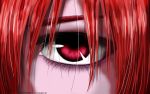  close elfen_lied lucy red_eyes redhead signed 