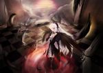  feathers gothic rozen_maiden suigintou white_hair wings 