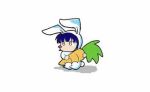   animated blush bunnygirl carrot food foxboy hyuuga_hinata kitsunemimi naruto short_hair tail usagimimi uzumaki_naruto  