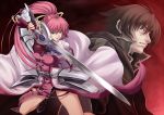  levantine mahou_shoujo_lyrical_nanoha mahou_shoujo_lyrical_nanoha_strikers pink_hair signum sword weapon 
