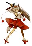  absurdres animal_ears bad_id detached_sleeves godxdog hat highres inubashiri_momiji red_eyes short_hair silver_hair solo sword tail tokin_hat touhou transparent_background weapon wolf_ears wolf_tail 