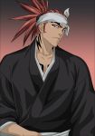  abarai_renji bleach highres hitodama_(artist) morrow morrow_(artist) redhead tattoo 