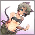  cat_ears cat_tail kasai_shin original solo tail tan tanline 