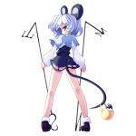  ass basket dowsing_rod highres kneepits looking_back mouse mouse_ears mouse_tail nazrin panties red_eyes short_hair solo tail torisan touhou underwear white_hair 