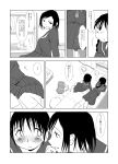  blush genshiken highres manga nakajima_(genshiken) school_uniform shigeta_(genshiken) translation_request zasha 
